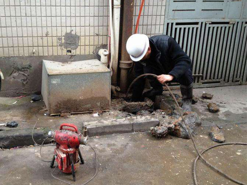 青冈疏通下水道-洗菜池疏通